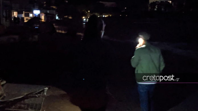 Κρήτη: Στο σκοτάδι η Αγία Πελαγία μετά τις καταστροφές - Άφρισε η θάλασσα