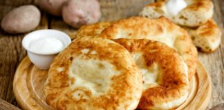 Τηγανόψωμο με φέτα